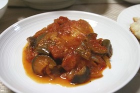 若鶏のトマト煮