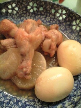 おい酢い手羽元と大根煮