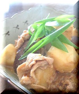 ＊里芋と豚肉のこっくり味噌煮＊