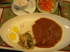 ガーッシューッ!で出来る健康カレー!
