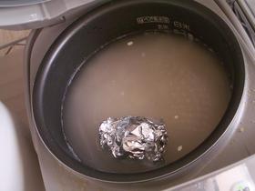 節約☆炊飯器でゆで卵★