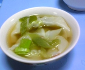＊超簡単＊餃子スープ