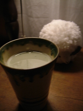 森の抹茶ラテ