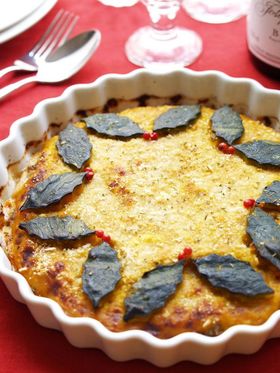 クリスマスにスパイシーミートパンプキン