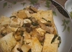 ピリ辛豆腐炒め
