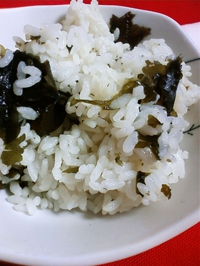 給食の味再現！わかめご飯