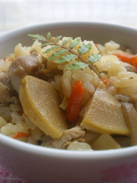 ◆具は後のせ　炊き込みご飯◆