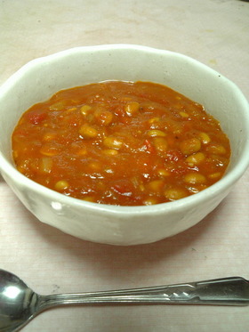 超簡単！ヘルシー♪納豆トマトカレー☆