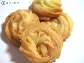 さくさく絞り出しクッキー