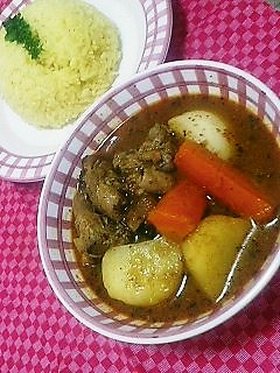 今日は簡単！スープカレー
