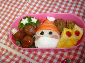 ★サンタさ～ん★キャラ弁