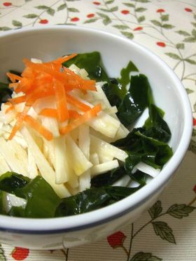 すし酢で簡単！しゃきしゃき山芋サラダ