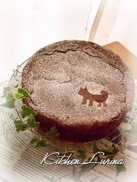 しっとりチョコレートケーキ