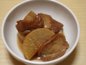 大根とお麩の煮物