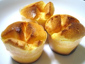 ヨーグルトでチーズケーキ
