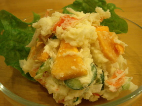柿＆かにカマ　ＩＮ　ポテトサラダ