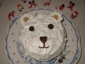 くまケーキ♪