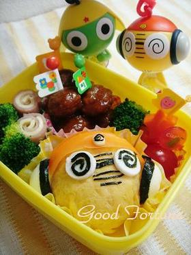 キャラ弁☆クルル曹長（ケロロ）