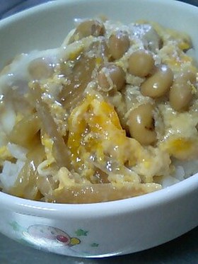 ★栄養満点★ほっくほくの大豆丼！