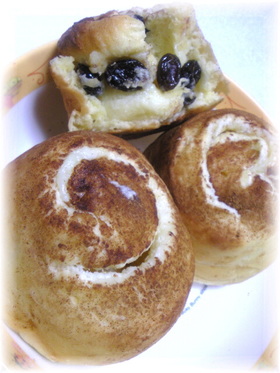 美味♪クリームチーズロール＋しなもん❀