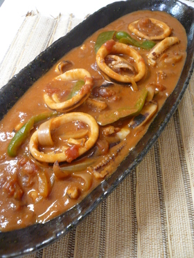 こく旨！！イカわたのトマト煮