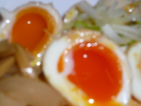 〇О〇煮たまご味半熟たまご〇0О