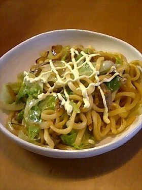 豚のしょうが焼☆うどん