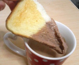 好きなパンの食べ方。