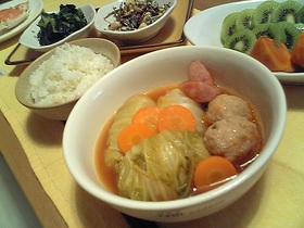 ★冷蔵庫の半端物で☆簡単♪ロール白菜★