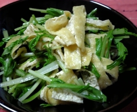 水菜の炊きもの