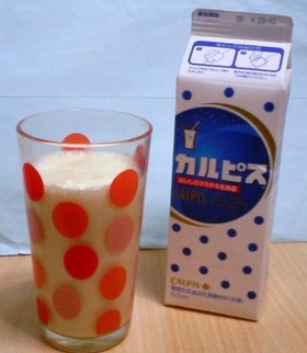 まったり豆乳カルピス～無調整苦手な方も♪