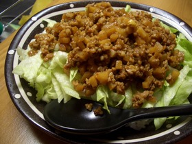 肉味噌丼