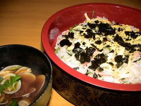 初心者でも簡単！美味しい、シャケばら寿司