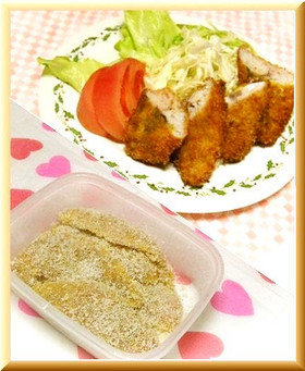 我が家の冷凍食品～アジフライ♪