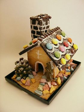 クリスマスに初めてのお菓子の家