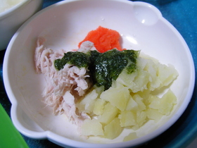 《離乳食＋》磯の香ソース　お粥やお野菜と
