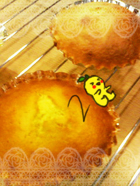 ゆず×はちみつ（*・Ⓐ・）楽ちんケーキ。
