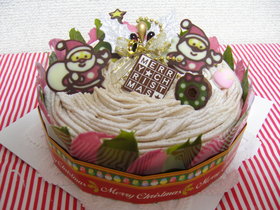 クリスマスケーキのデコに！！チョコの羽
