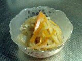 シンプルな切干大根