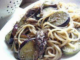 ●絶対旨いに決まってる方程式【茄子と舞茸の和風ニンニクジェノベパスタ】