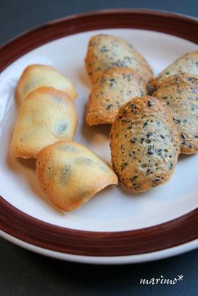 ごまのチュイル & かぼちゃの種チュイル