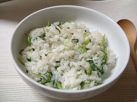 味はお好みで☆春の七草チャーハン