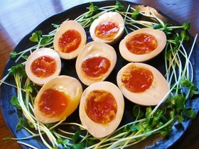 お弁当・おつまみの定番！とろ～り煮玉子
