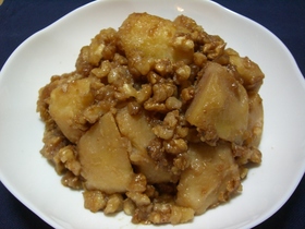 じゃがいものくるみ煮