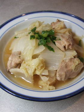 オイスターソースで！白菜の煮物