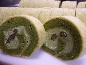 私のお気に入り♪抹茶シューロール