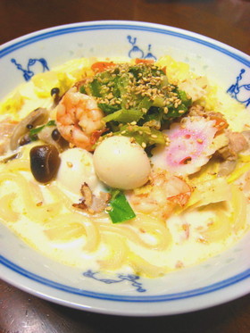 ✿ECO✿ちゃんぽん風うどん♪