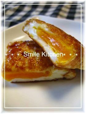 お弁当に(〃ゝω・)b目玉焼きの甘辛煮♫