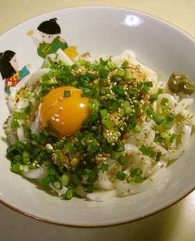 つるつる納豆うどん