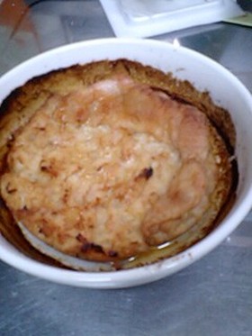 鶏ひき肉の味噌焼き